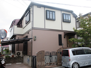 明石市I様宅外壁塗装施工後