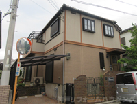 明石市I様宅外壁塗装施工前