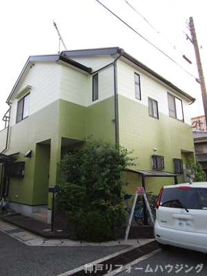 姫路市I様外壁屋根塗装施工後