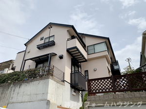 神戸市垂水区屋根外壁施工例