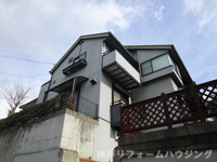 神戸市垂水区屋根外壁施工例