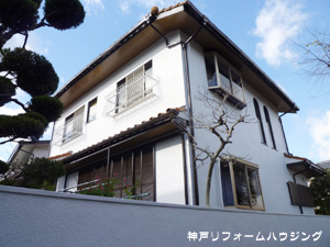 神戸市須磨区T様宅外壁リフォーム施工例