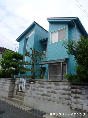 神戸市西区T様宅外壁塗装施工例