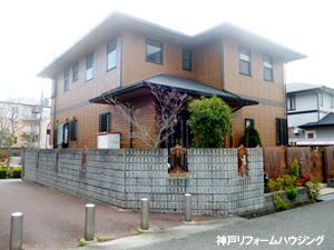 外壁塗装西区I様宅施工後