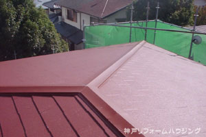 神戸市垂水区/屋根葺き替え後1