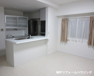 神戸市西区キッチンリフォーム後
